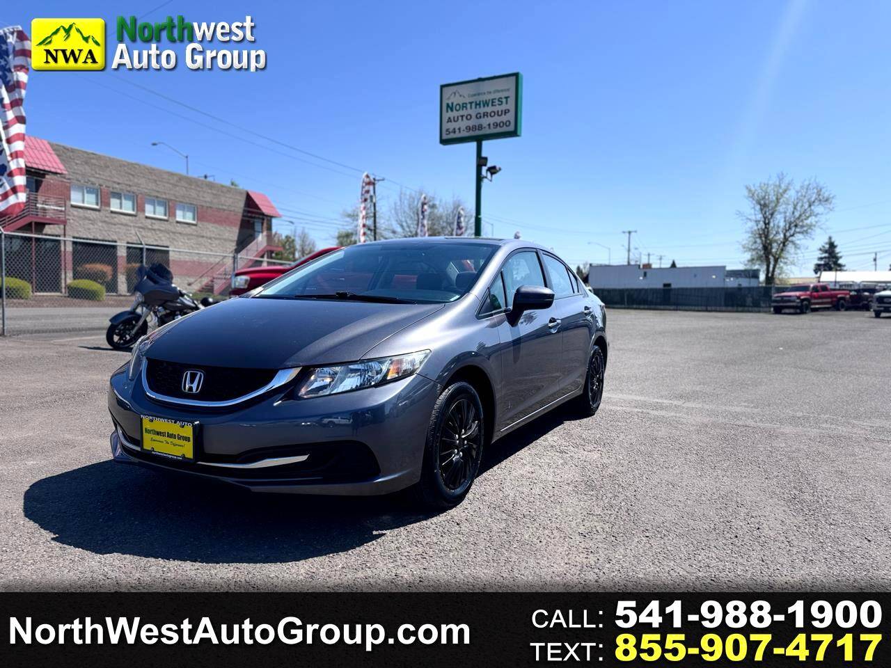 2015 Honda Civic LX — Sedan — 53,350 mi — Eugene, OR