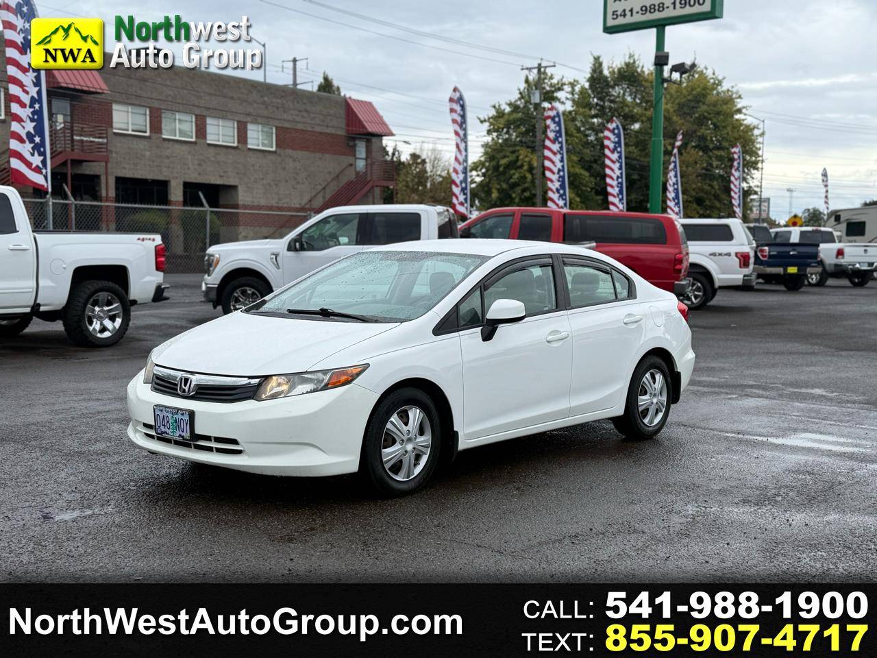 2012 Honda Civic LX — Sedan — 170,438 mi — Eugene, OR