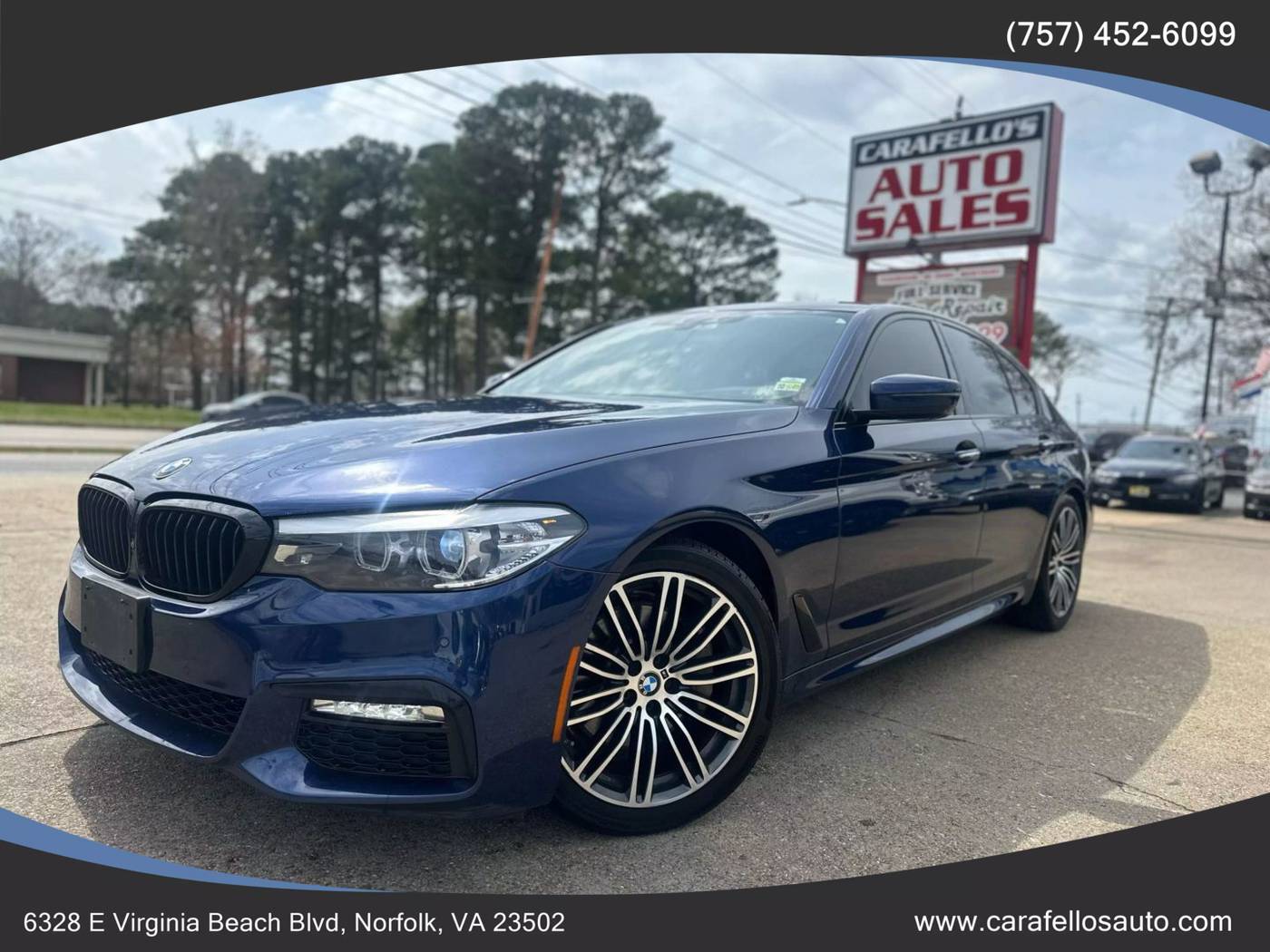 2018 BMW 5 Series 540i — Sedan — 122,241 mi — Norfolk, VA