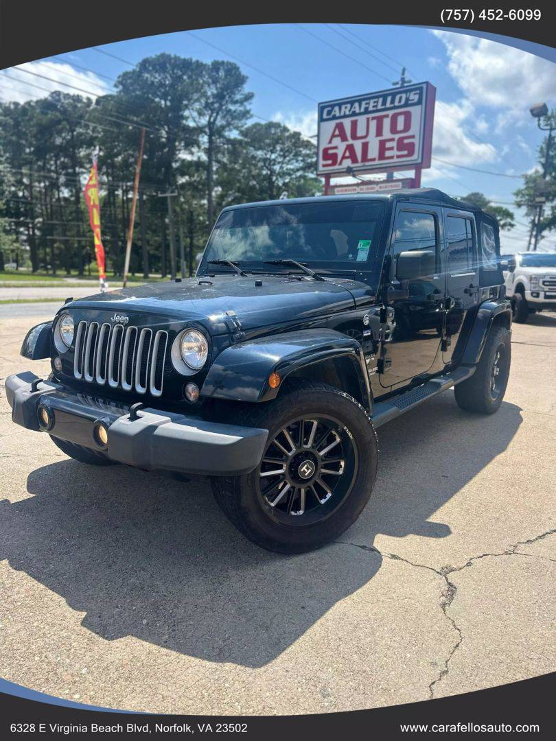 2016 Jeep Wrangler Sahara — SUV — 153,256 mi — Norfolk, VA