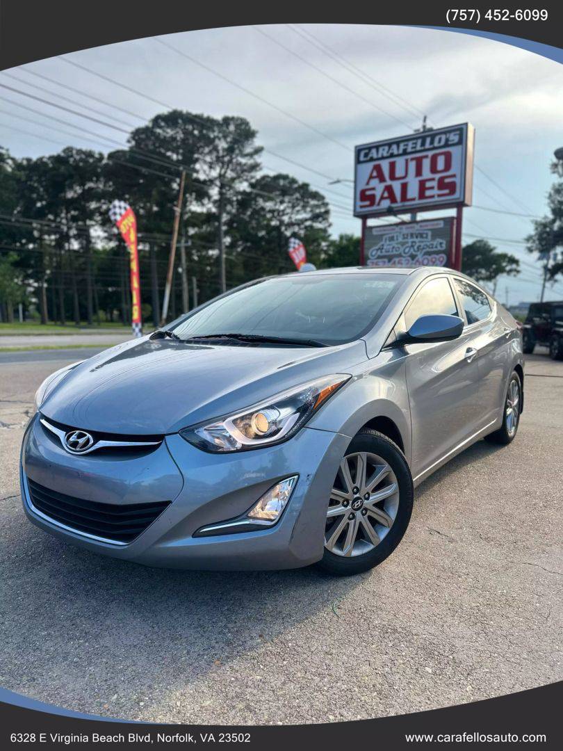 2015 Hyundai Elantra SE — Sedan — 108,313 mi — Norfolk, VA