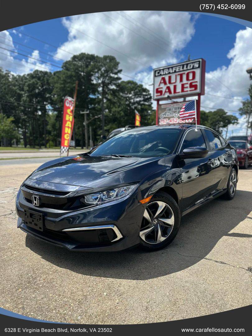 2019 Honda Civic LX — Sedan — 98,229 mi — Norfolk, VA