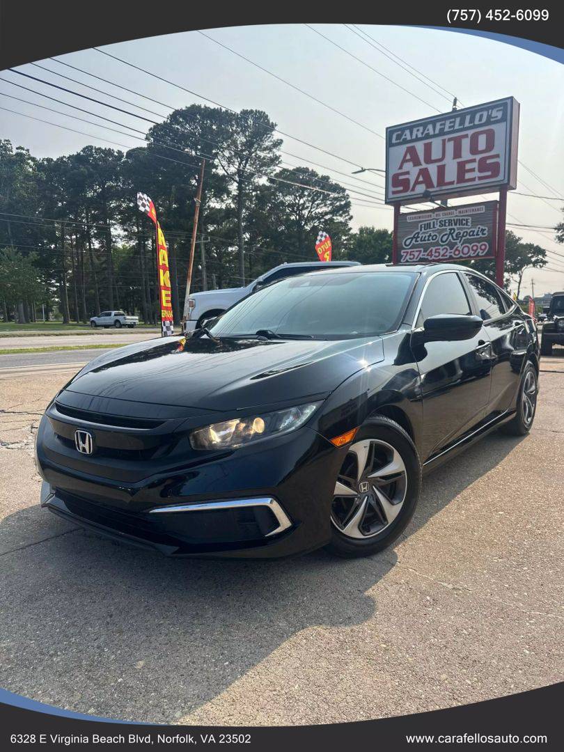 2019 Honda Civic LX — Sedan — 91,330 mi — Norfolk, VA