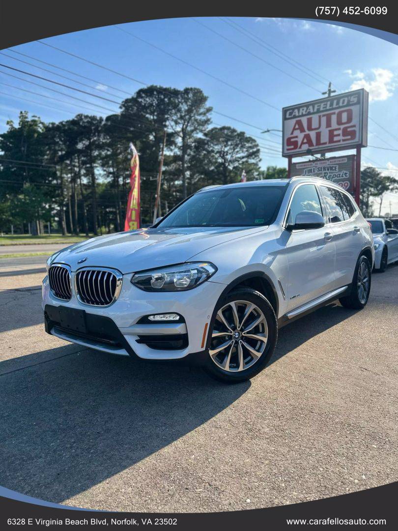 2018 BMW X3 30i — SUV — 119,527 mi — Norfolk, VA