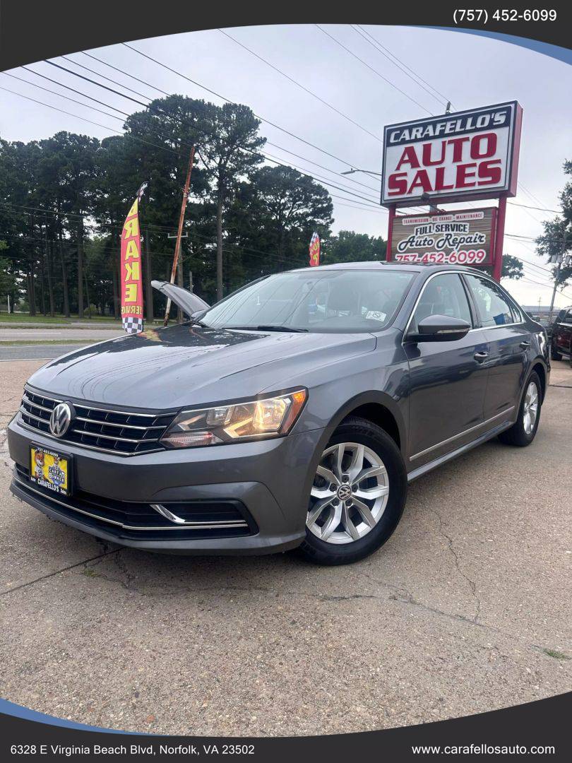 2017 Volkswagen Passat 1.8T S — Sedan — 164,577 mi — Norfolk, VA