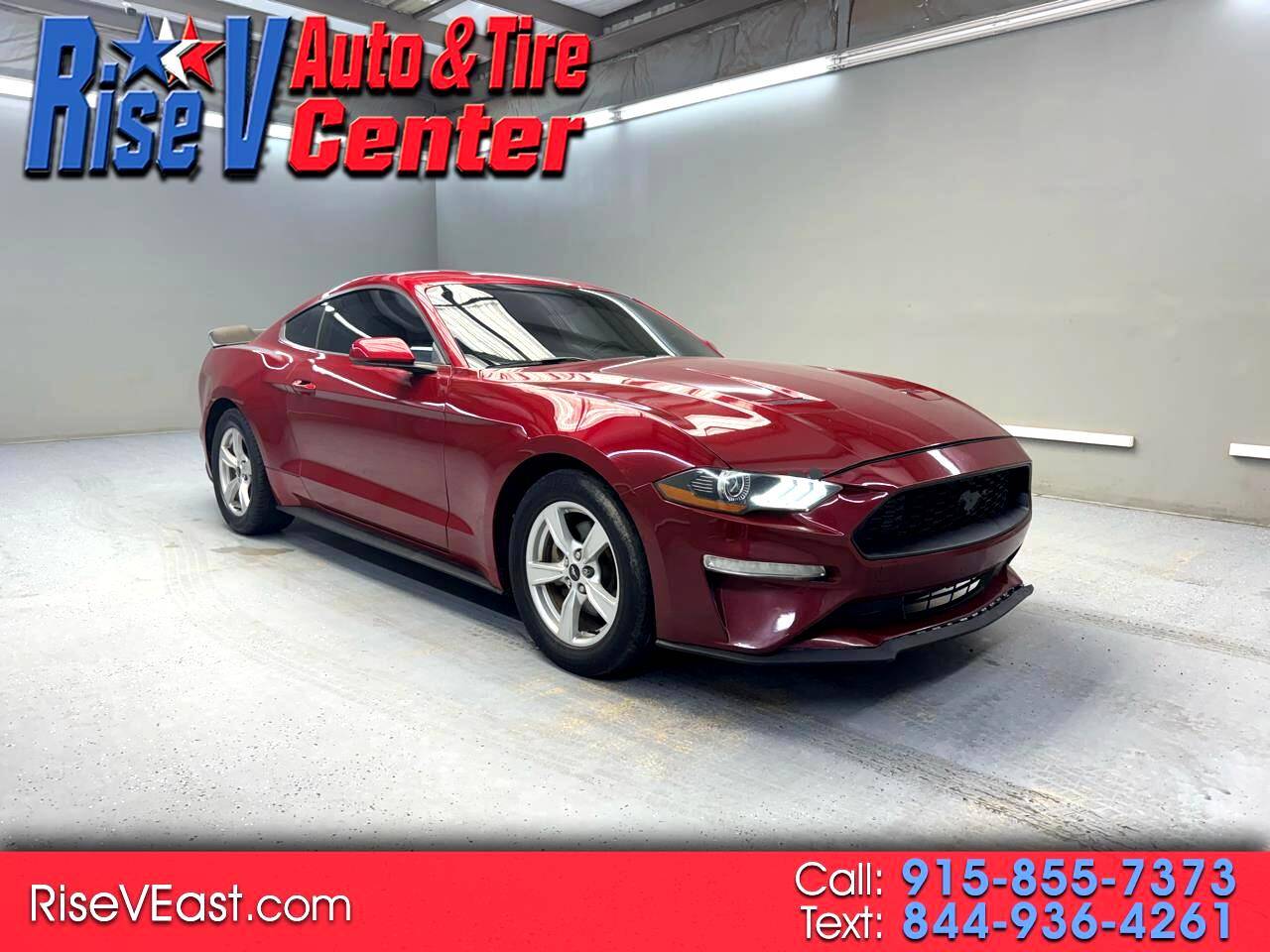 2020 Ford Mustang EcoBoost — Coupe — 60,029 mi — El Paso, TX