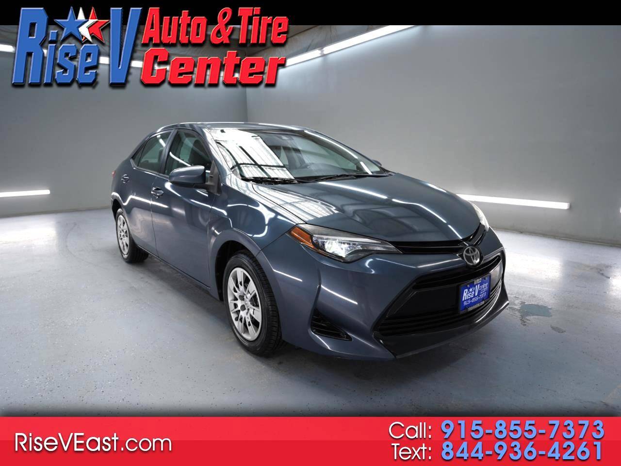 2017 Toyota Corolla LE — Sedan — 63,511 mi — El Paso, TX