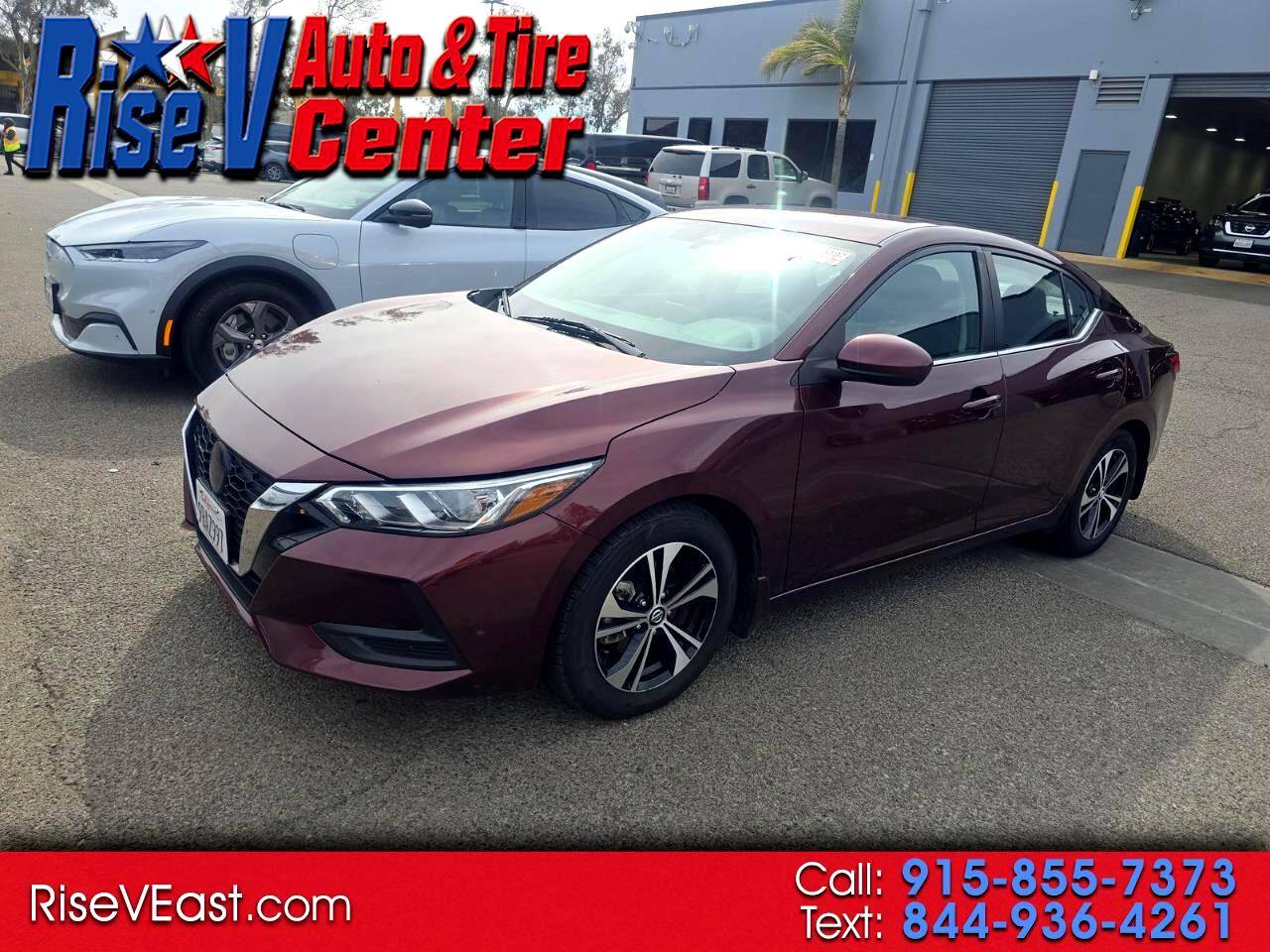 2022 Nissan Sentra SV — Sedan — 67,520 mi — El Paso, TX
