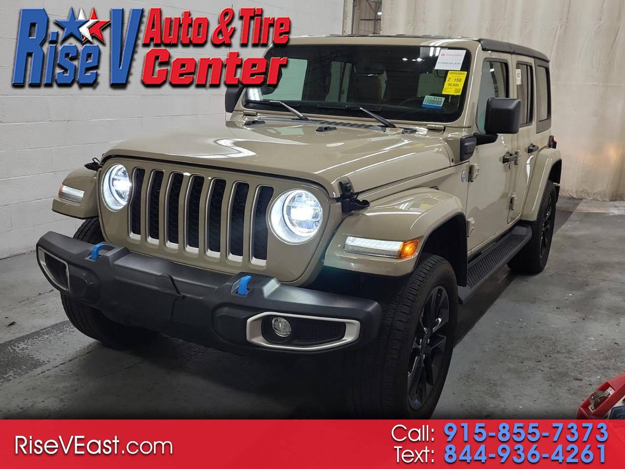 2022 Jeep Wrangler Sahara 4xe — SUV — 26,935 mi — El Paso, TX