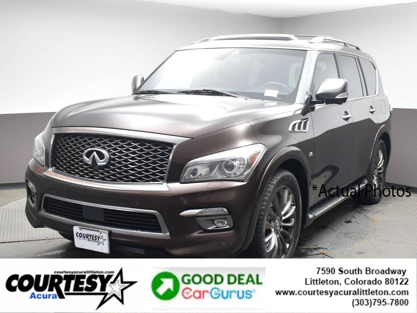 2015 INFINITI QX80 Standard — SUV — 118,125 mi — Littleton, CO