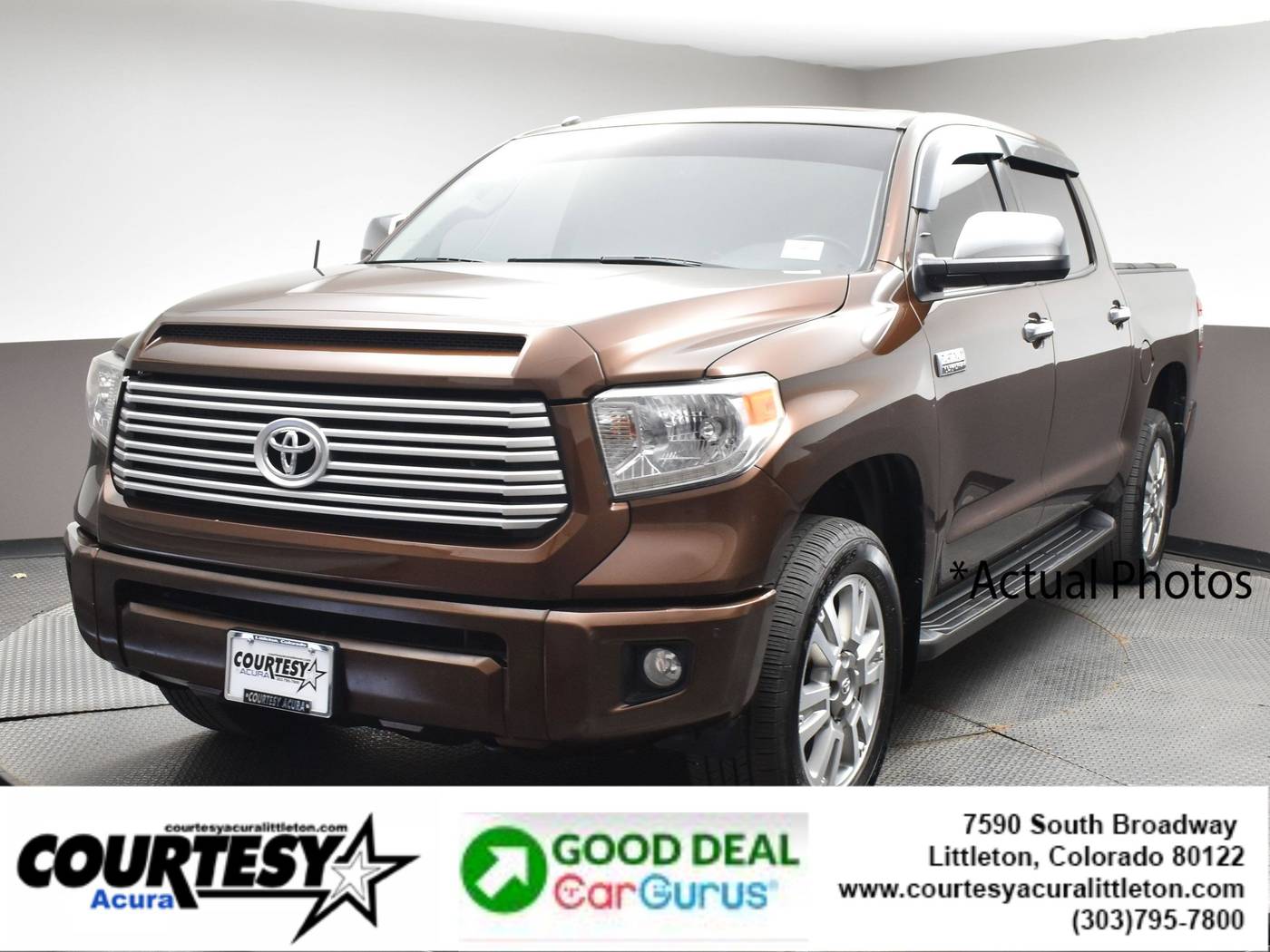 2015 Toyota Tundra Platinum — Pickup Truck — 135,634 mi — Littleton, CO