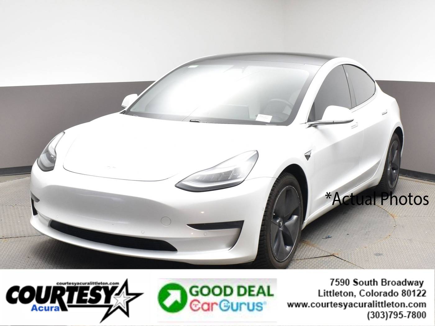 2020 Tesla Model 3 Long Range — Sedan — 61,695 mi — Littleton, CO
