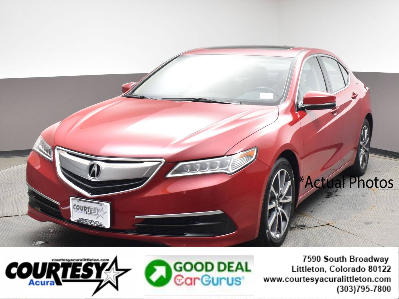 2017 Acura TLX Technology Package — Sedan — 65,604 mi — Littleton, CO