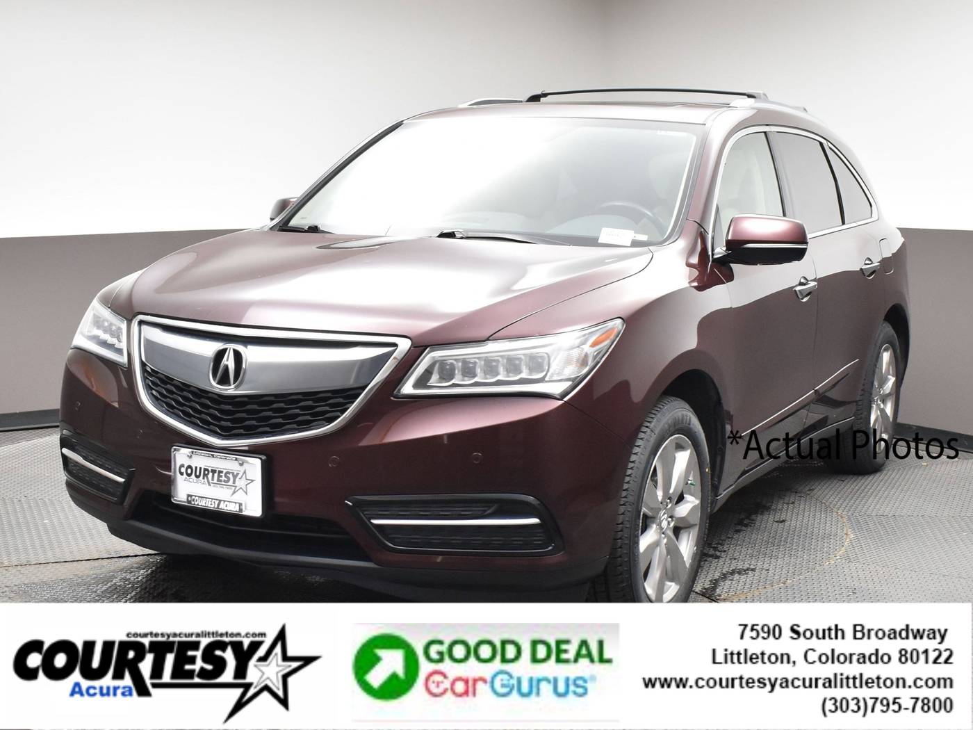 2015 Acura MDX Advance with Entertainment Package — SUV — 95,815 mi — Littleton, CO
