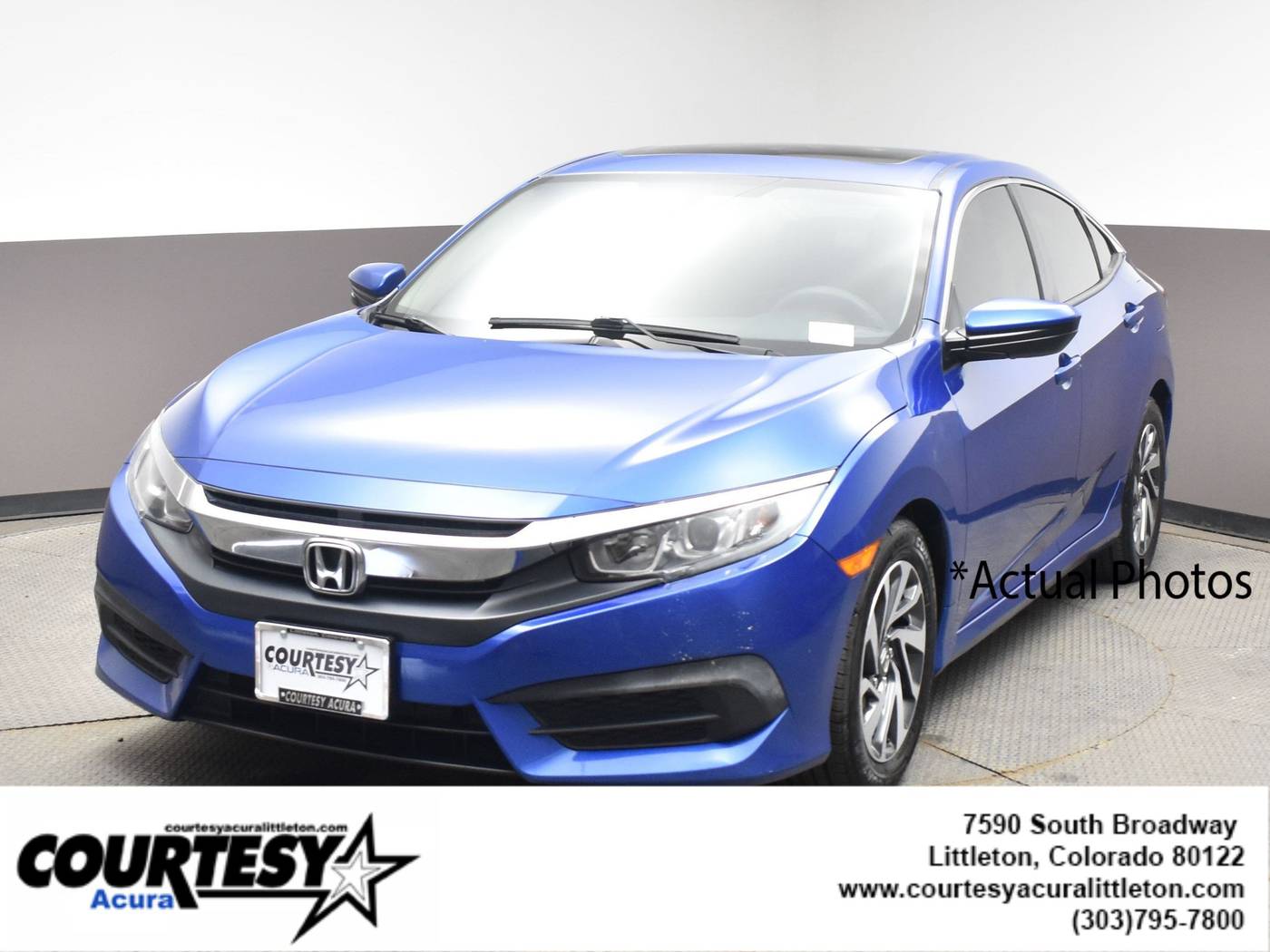 2016 Honda Civic EX — Sedan — 88,999 mi — Littleton, CO