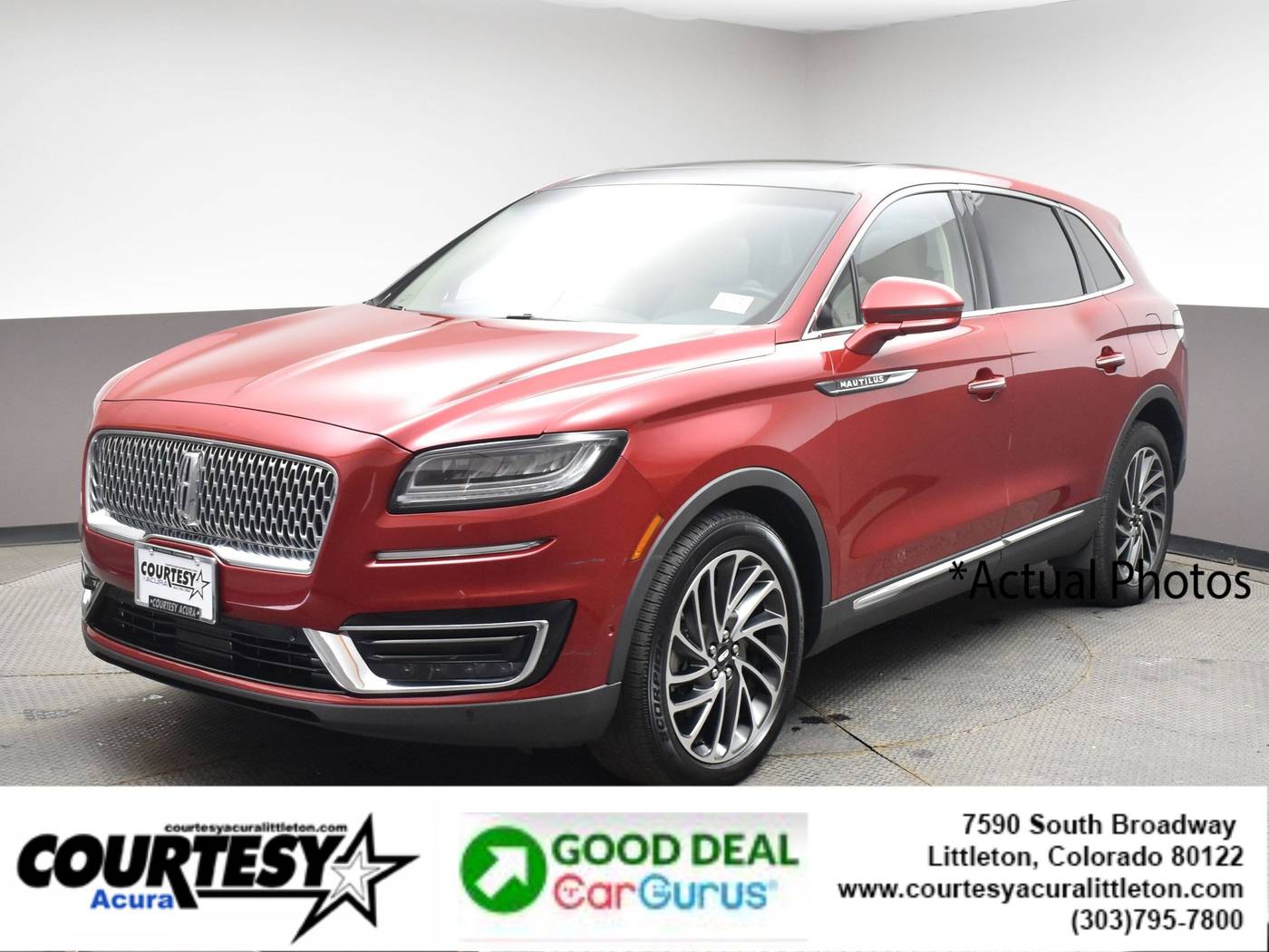 2020 Lincoln Nautilus Reserve — SUV — 76,251 mi — Littleton, CO