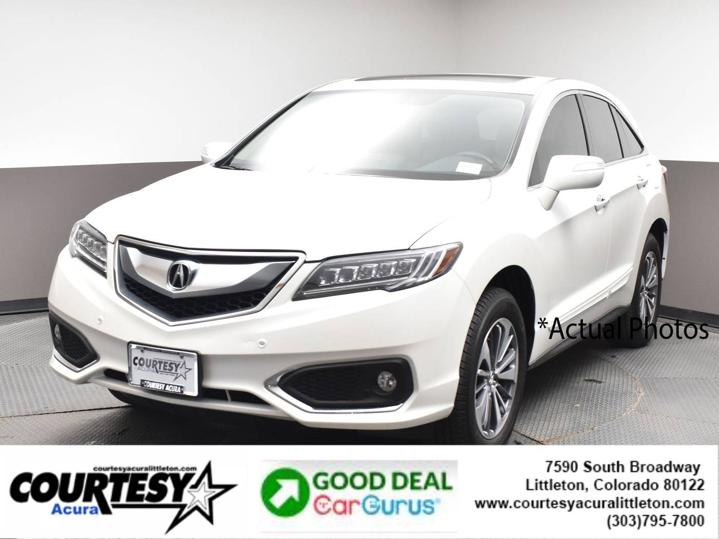 2018 Acura RDX Advance Package — SUV — 75,628 mi — Littleton, CO