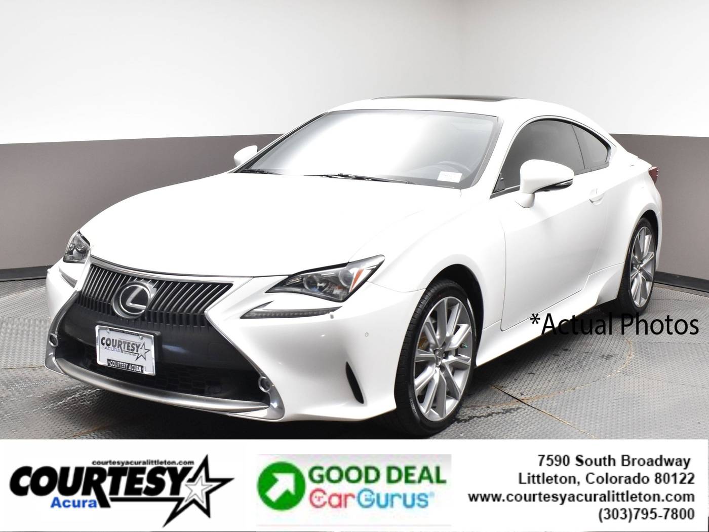 2015 Lexus RC RC 350 — Coupe — 85,785 mi — Littleton, CO