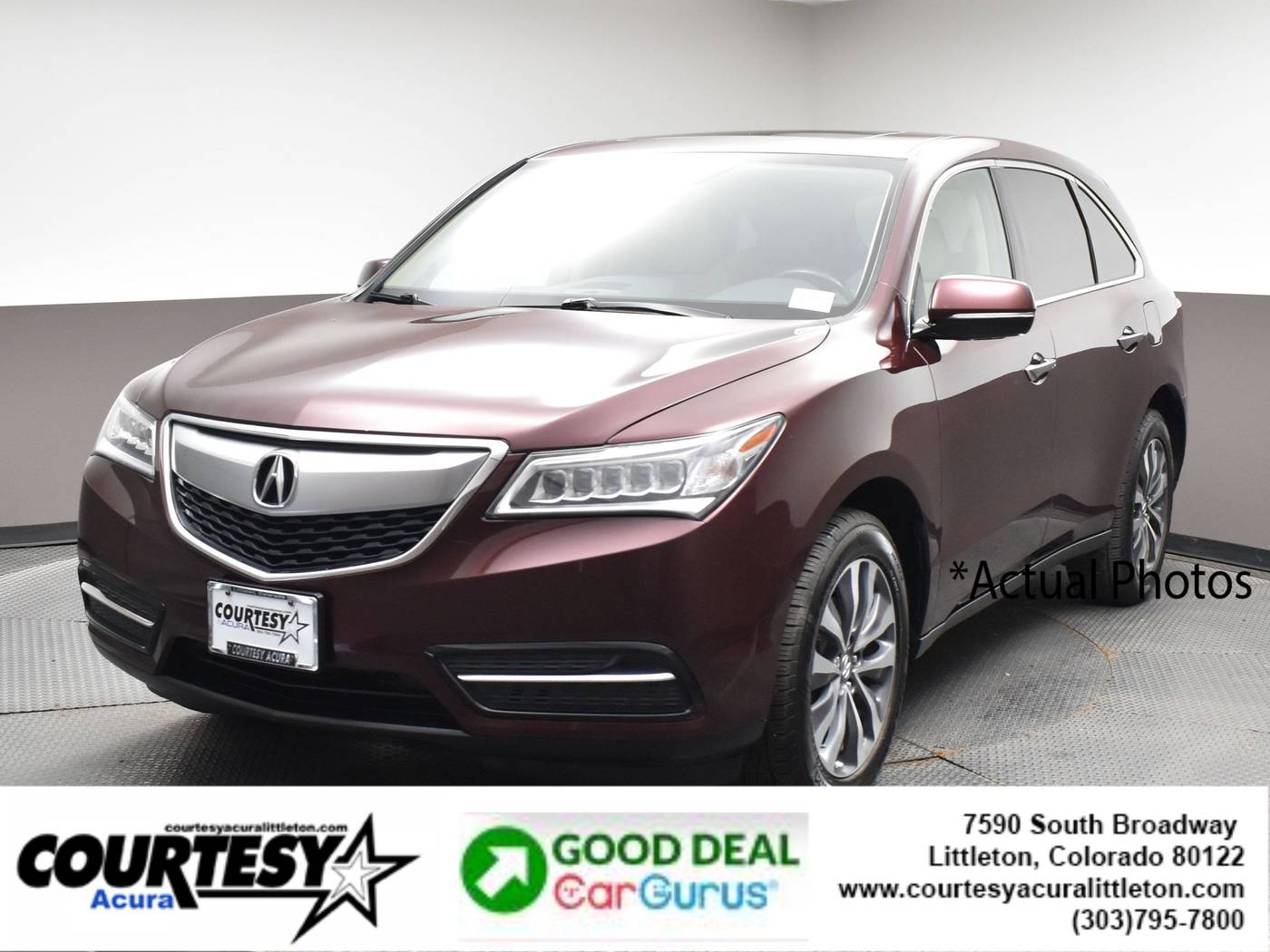 2016 Acura MDX Technology Package — SUV — 204,240 mi — Littleton, CO