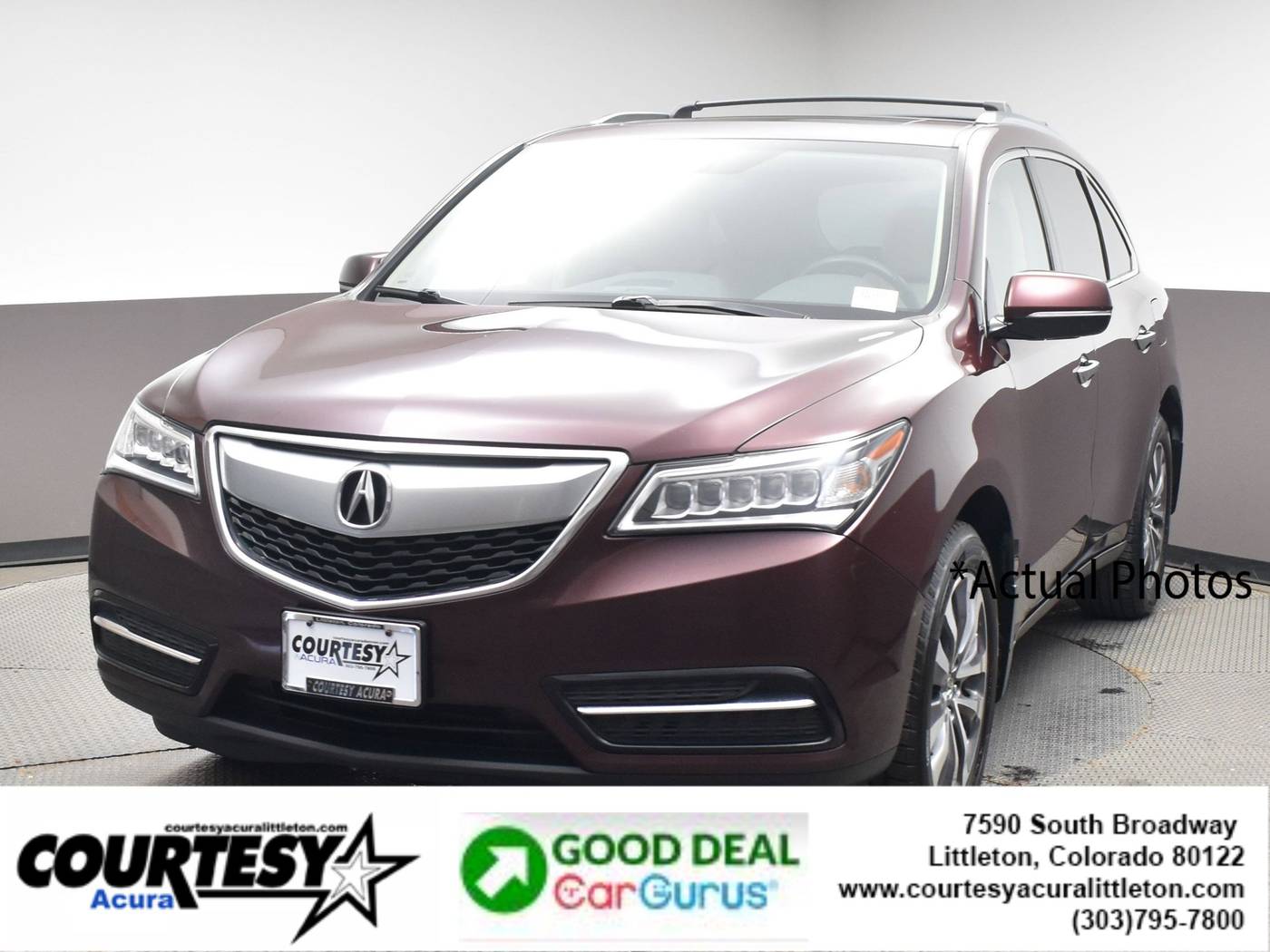2016 Acura MDX Technology Package — SUV — 127,756 mi — Littleton, CO