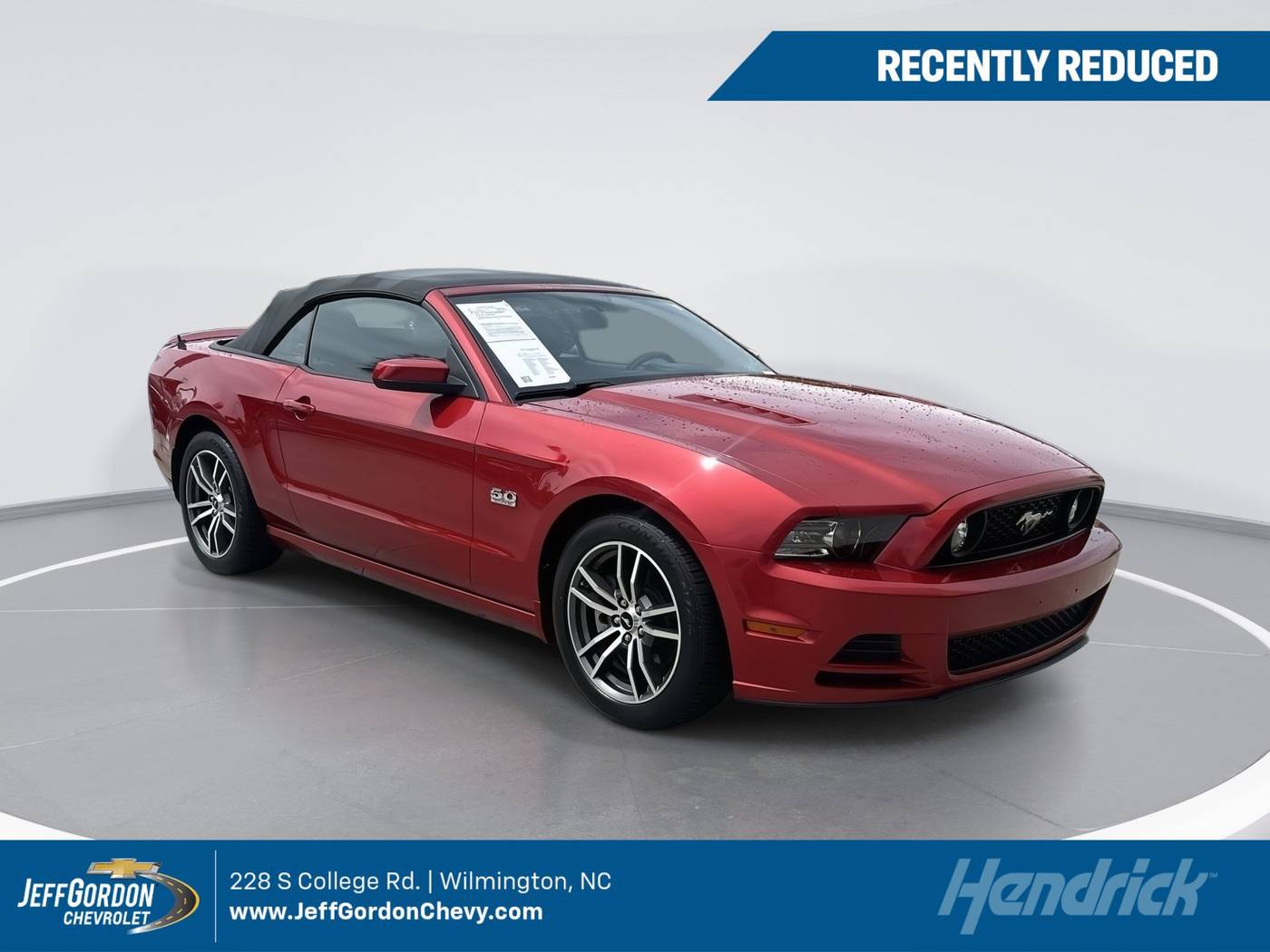 2013 Ford Mustang GT — Convertible — 47,150 mi — Wilmington, NC