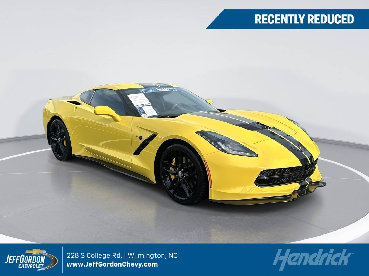 2017 Chevrolet Corvette Z51 3LT — Coupe — 43,978 mi — Wilmington, NC