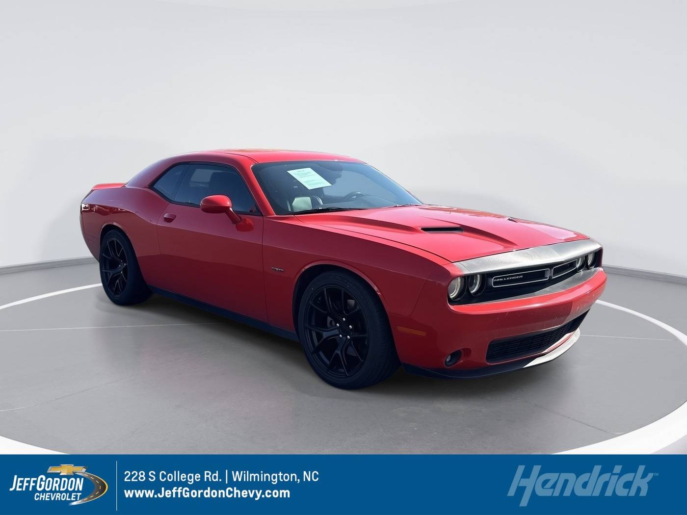 2015 Dodge Challenger R/T Plus — Coupe — 57,268 mi — Wilmington, NC