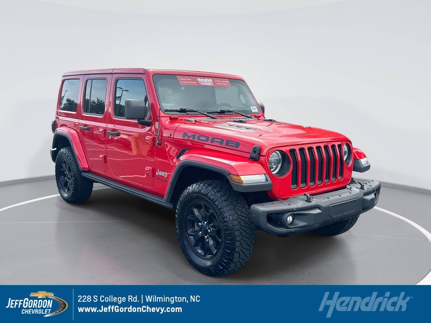 2018 Jeep Wrangler Moab — SUV — 76,762 mi — Wilmington, NC