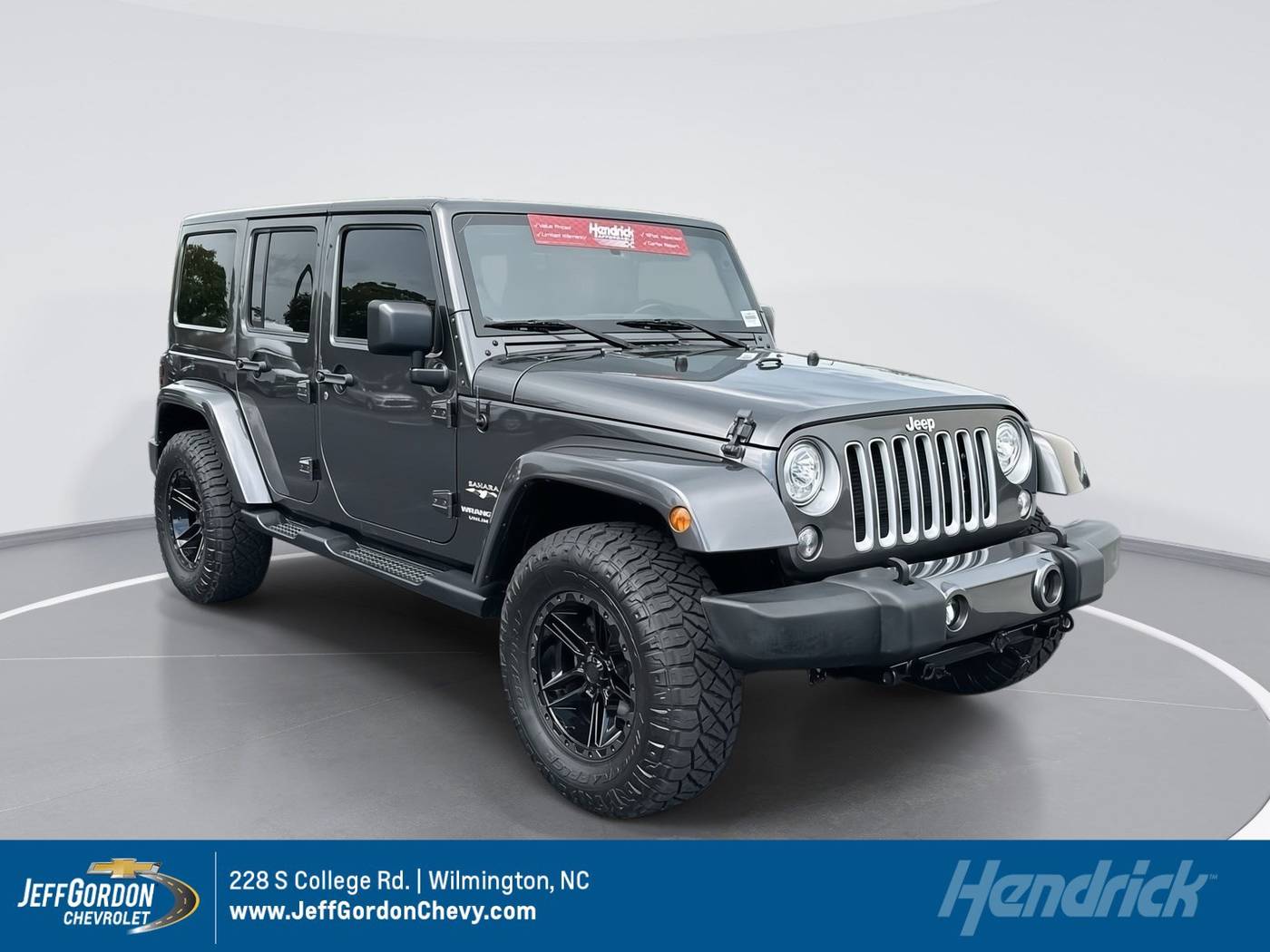 2017 Jeep Wrangler Sahara — SUV — 121,573 mi — Wilmington, NC