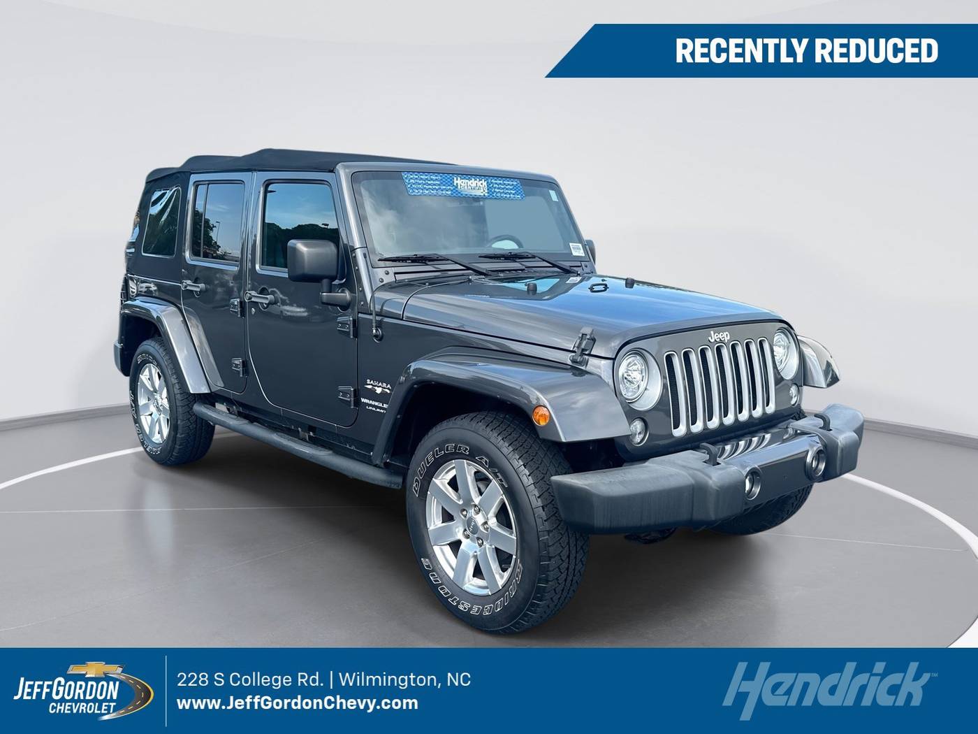 2018 Jeep Wrangler Sahara — SUV — 69,985 mi — Wilmington, NC