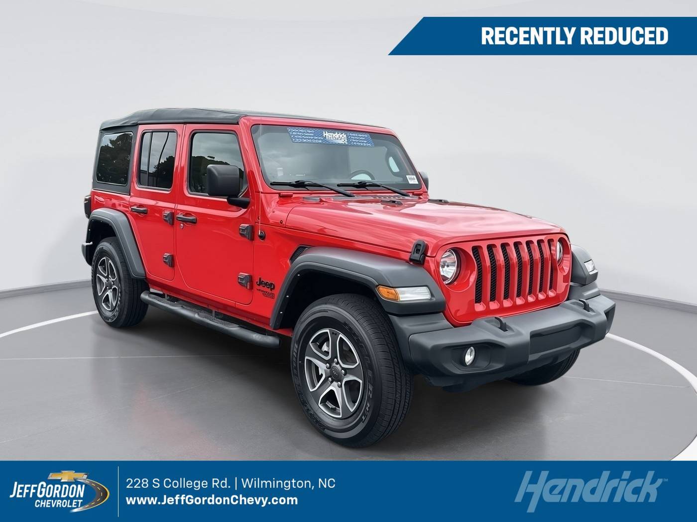 2021 Jeep Wrangler Sport S — SUV — 39,268 mi — Wilmington, NC