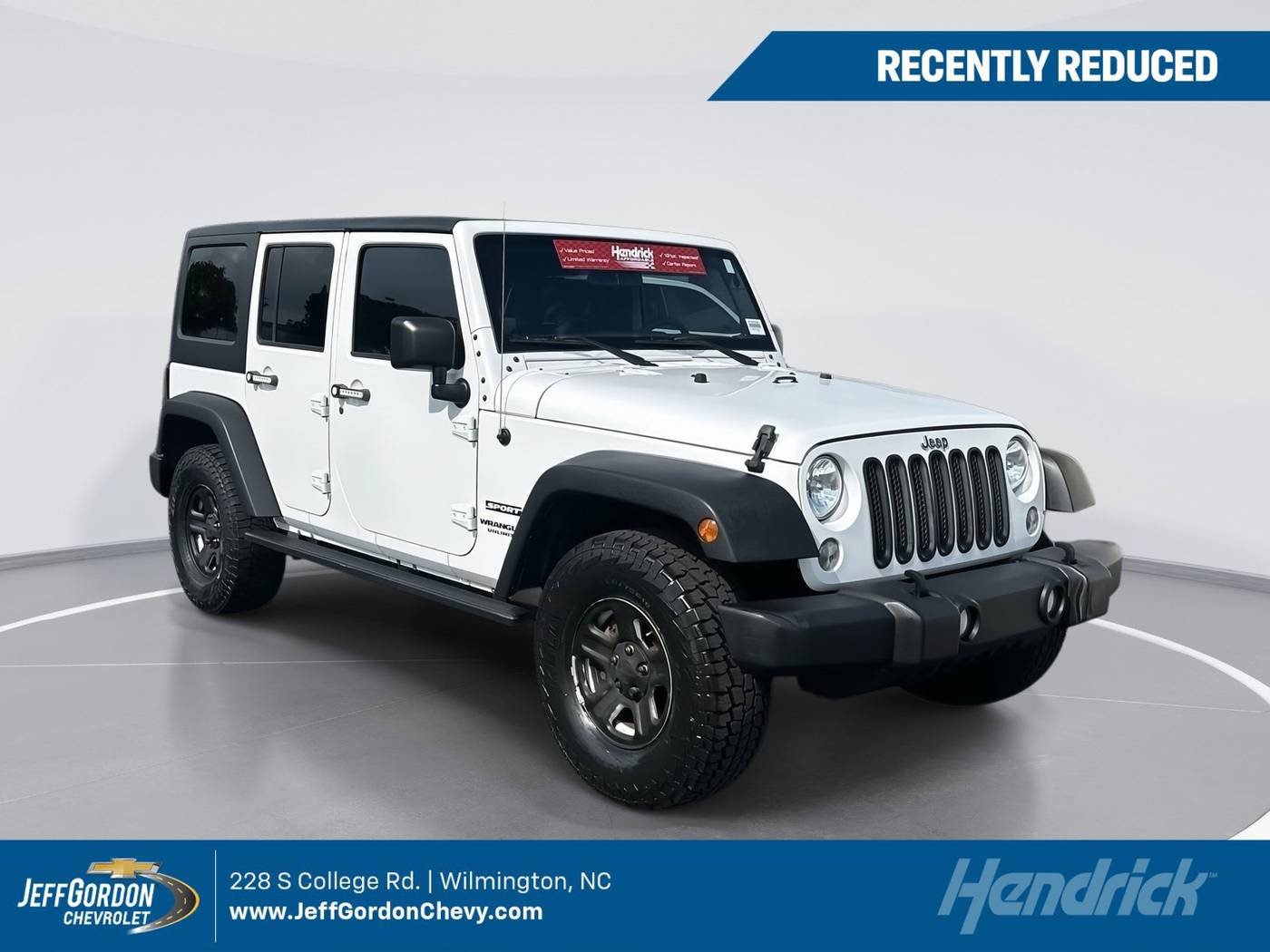 2017 Jeep Wrangler Sport — SUV — 75,699 mi — Wilmington, NC