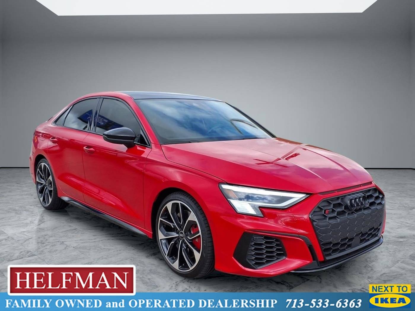 2023 Audi S3 Prestige — Sedan — 26,295 mi — Houston, TX