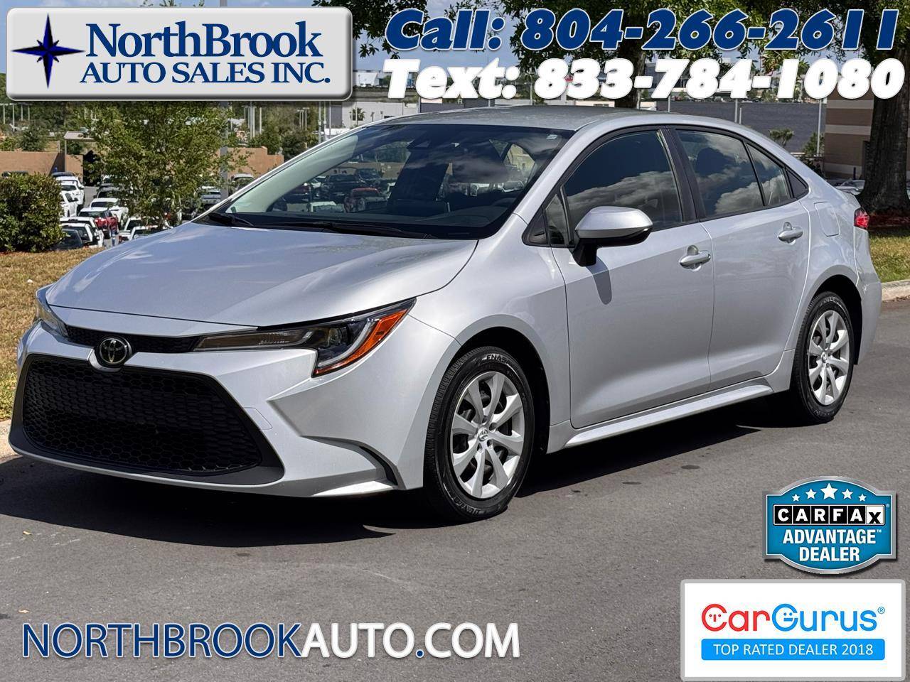 2020 Toyota Corolla LE — Sedan — 37,840 mi — Glen Allen, VA