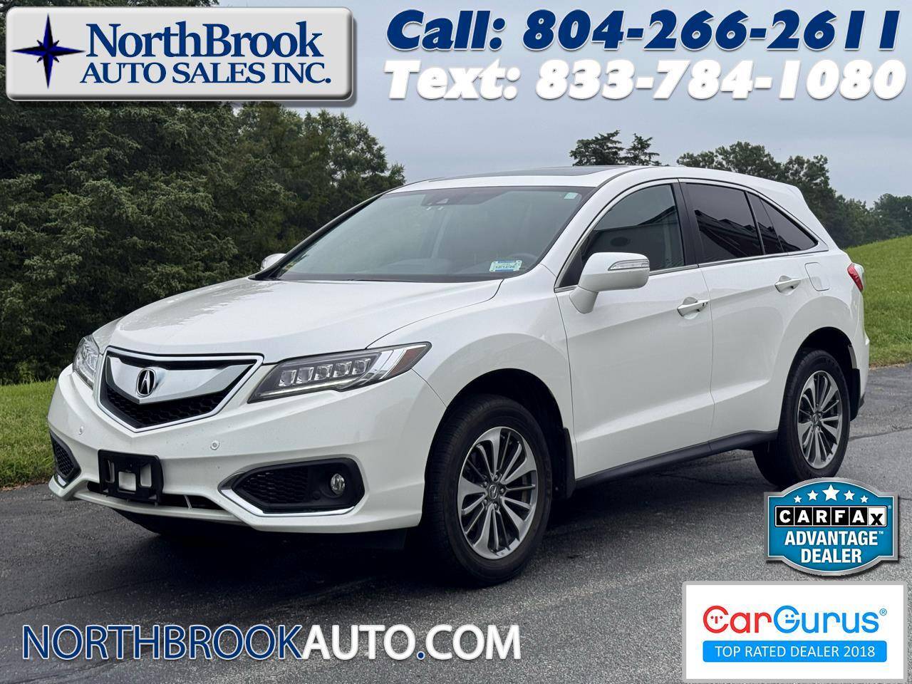 2018 Acura RDX Advance Package — SUV — 86,486 mi — Glen Allen, VA