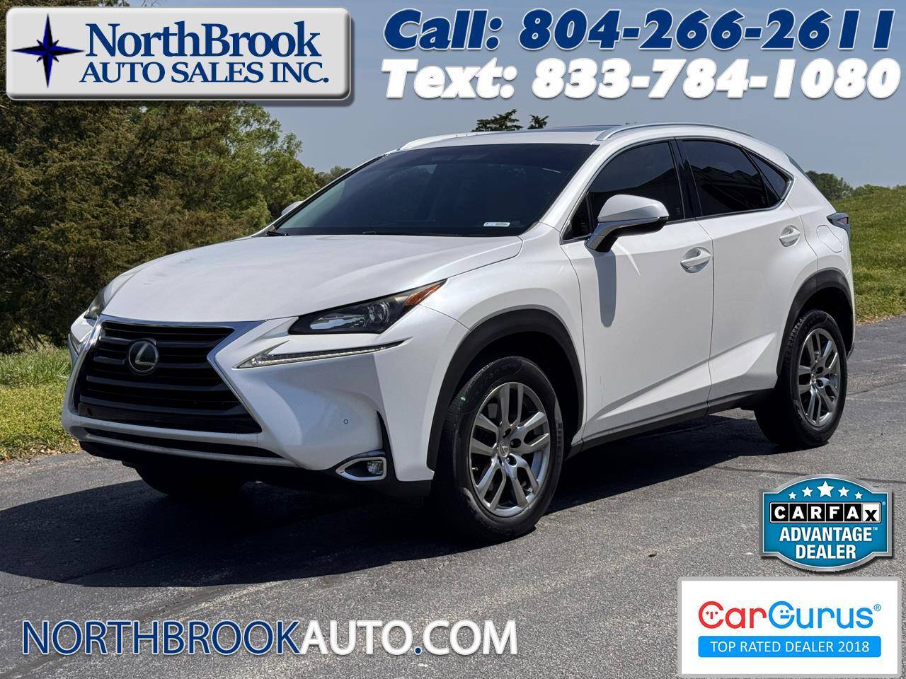 2016 Lexus NX NX 200t — SUV — 117,045 mi — Glen Allen, VA