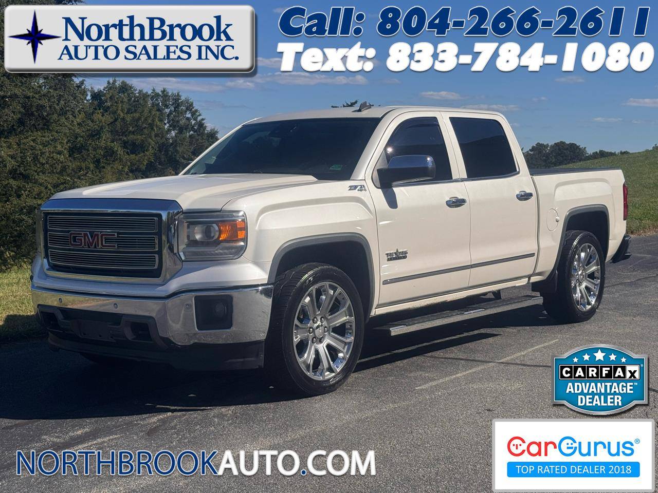2014 GMC Sierra 1500 SLT — Pickup Truck — 205,121 mi — Glen Allen, VA