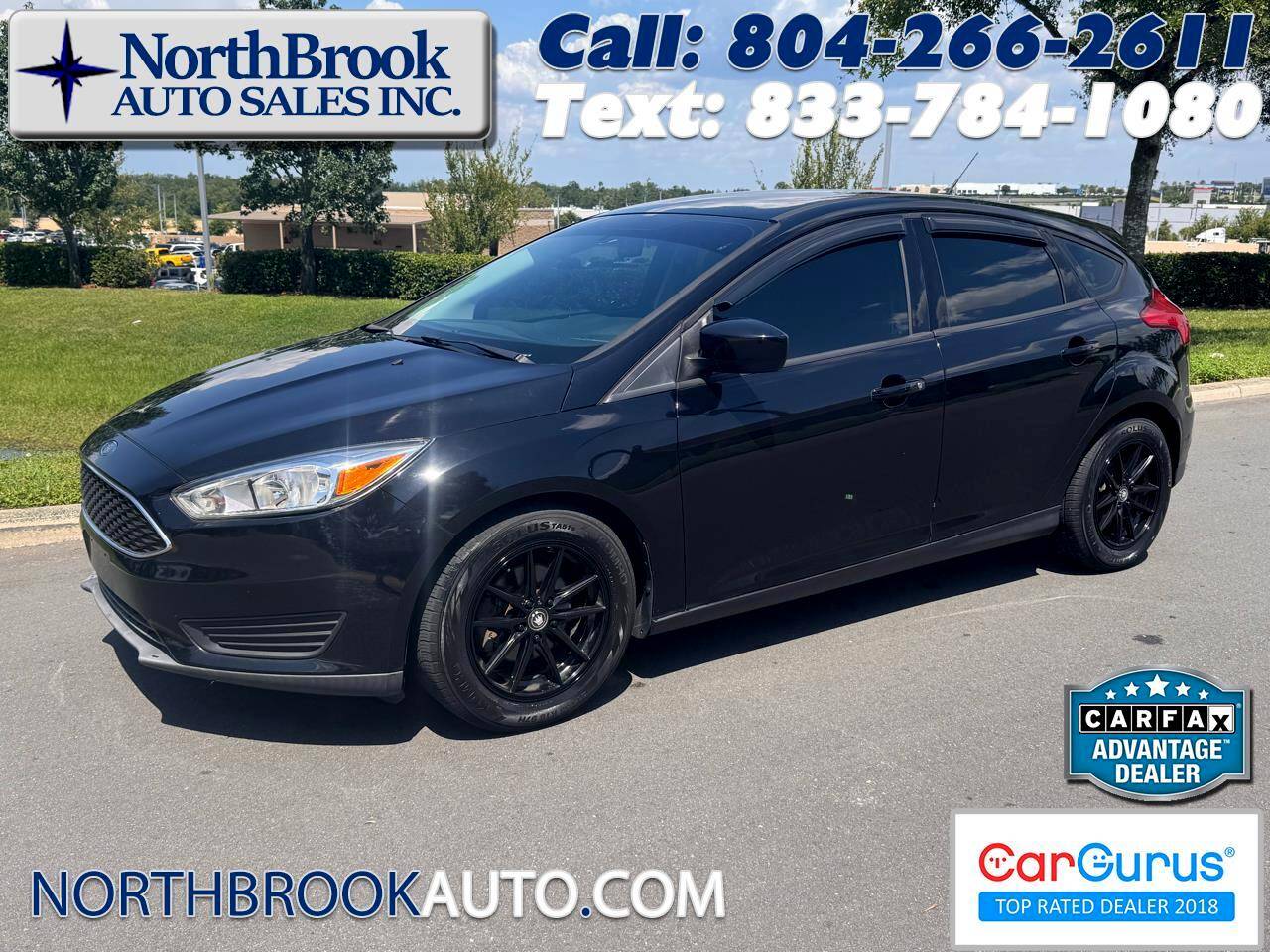 2018 Ford Focus SE — Hatchback — 91,923 mi — Glen Allen, VA
