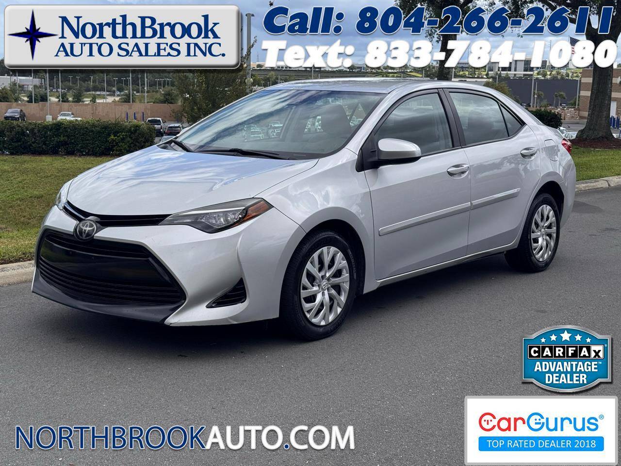 2017 Toyota Corolla LE — Sedan — 133,139 mi — Glen Allen, VA