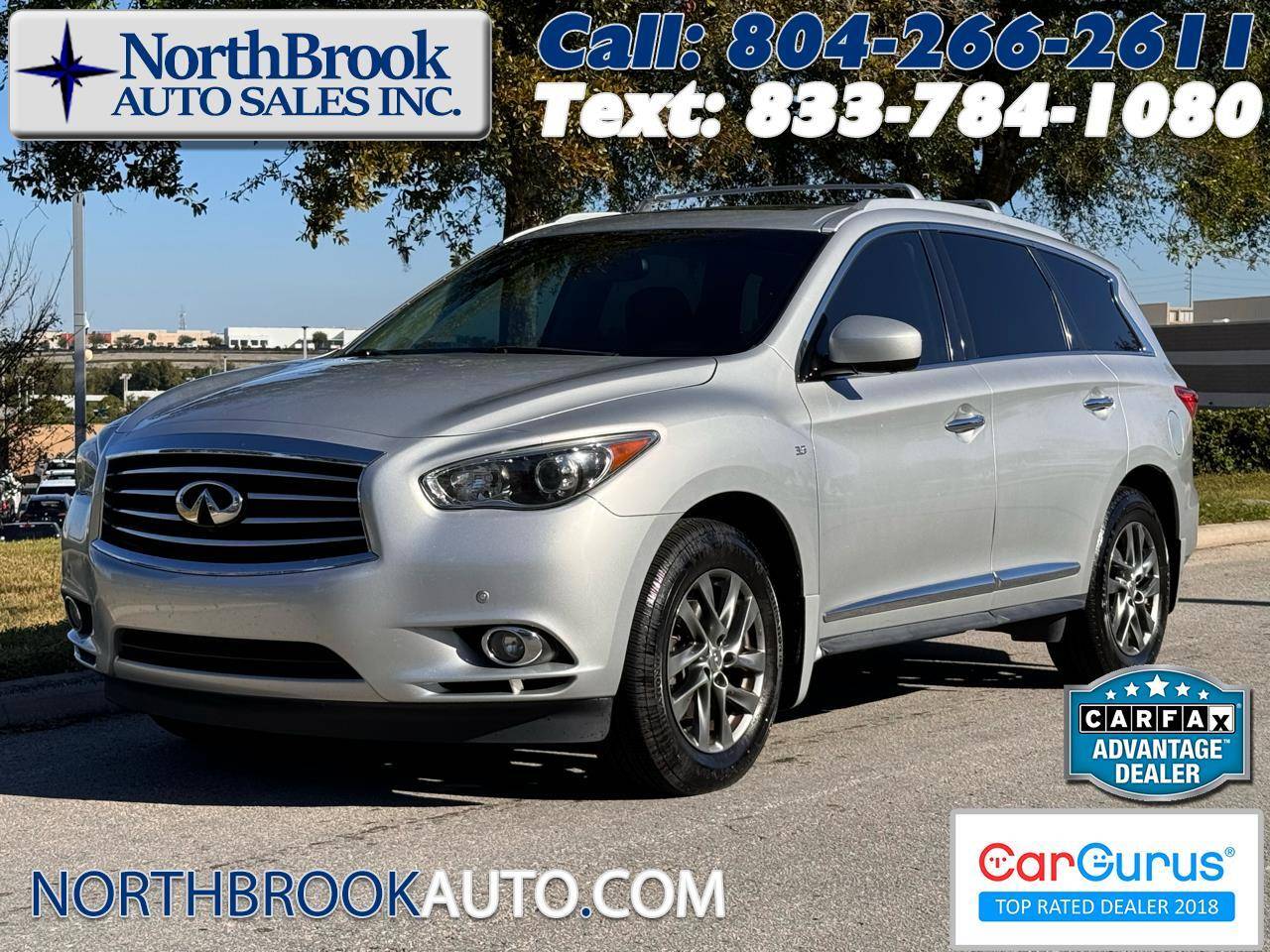 2015 INFINITI QX60 3.5 — SUV — 122,466 mi — Glen Allen, VA