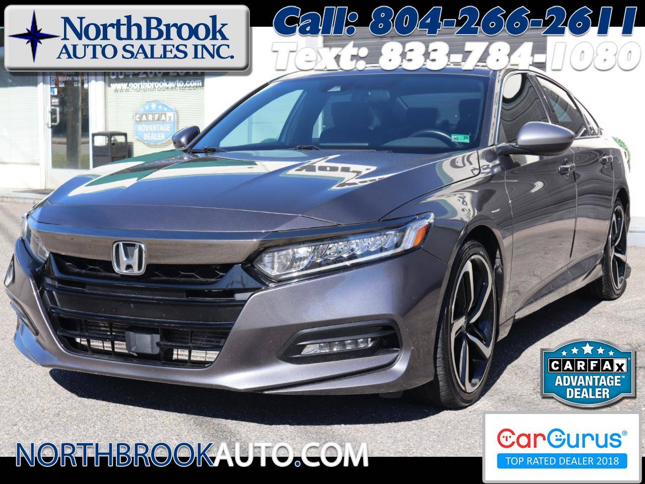 2018 Honda Accord Sport — Sedan — 75,516 mi — Glen Allen, VA