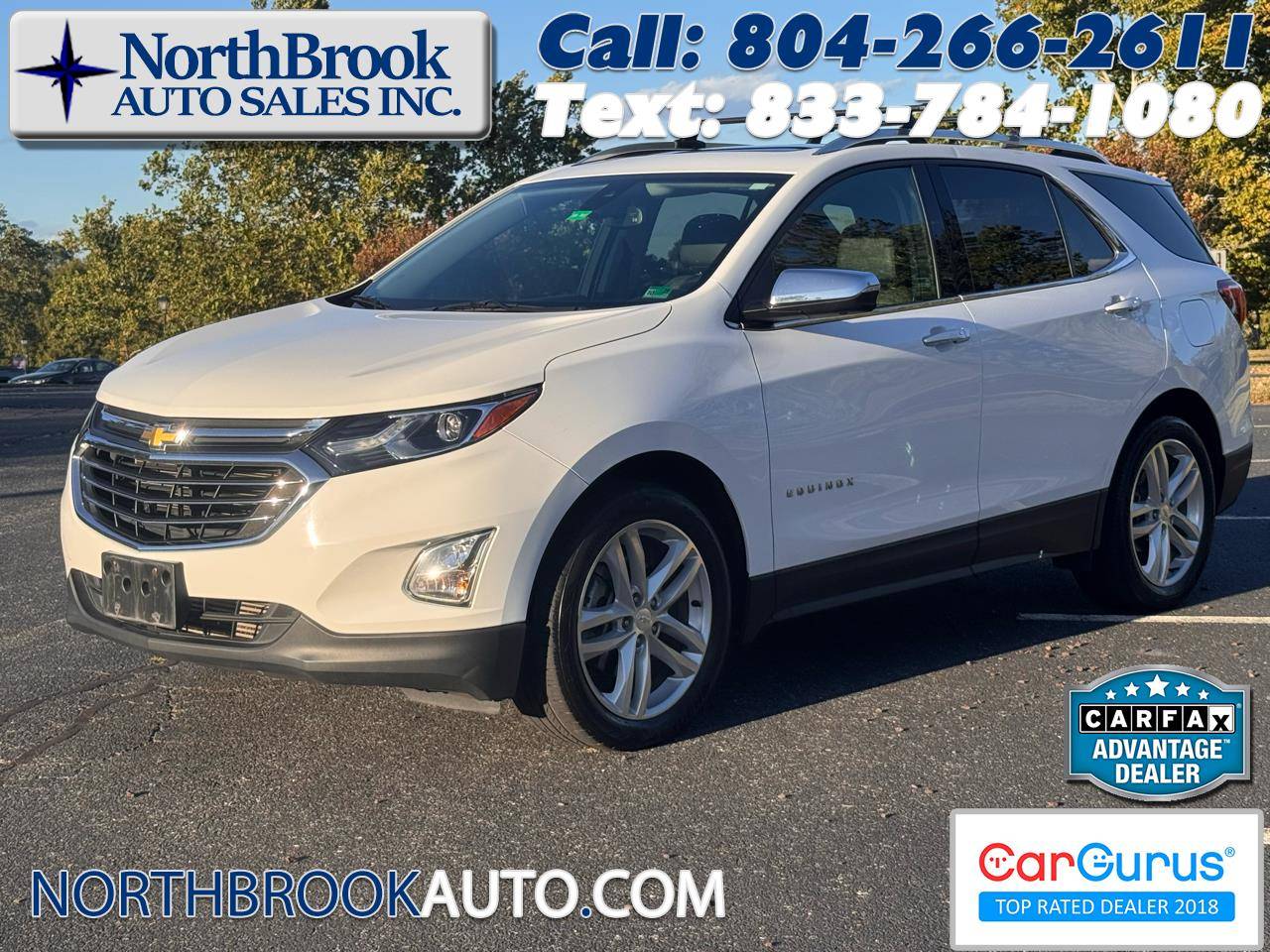2018 Chevrolet Equinox Premier — SUV — 66,405 mi — Glen Allen, VA