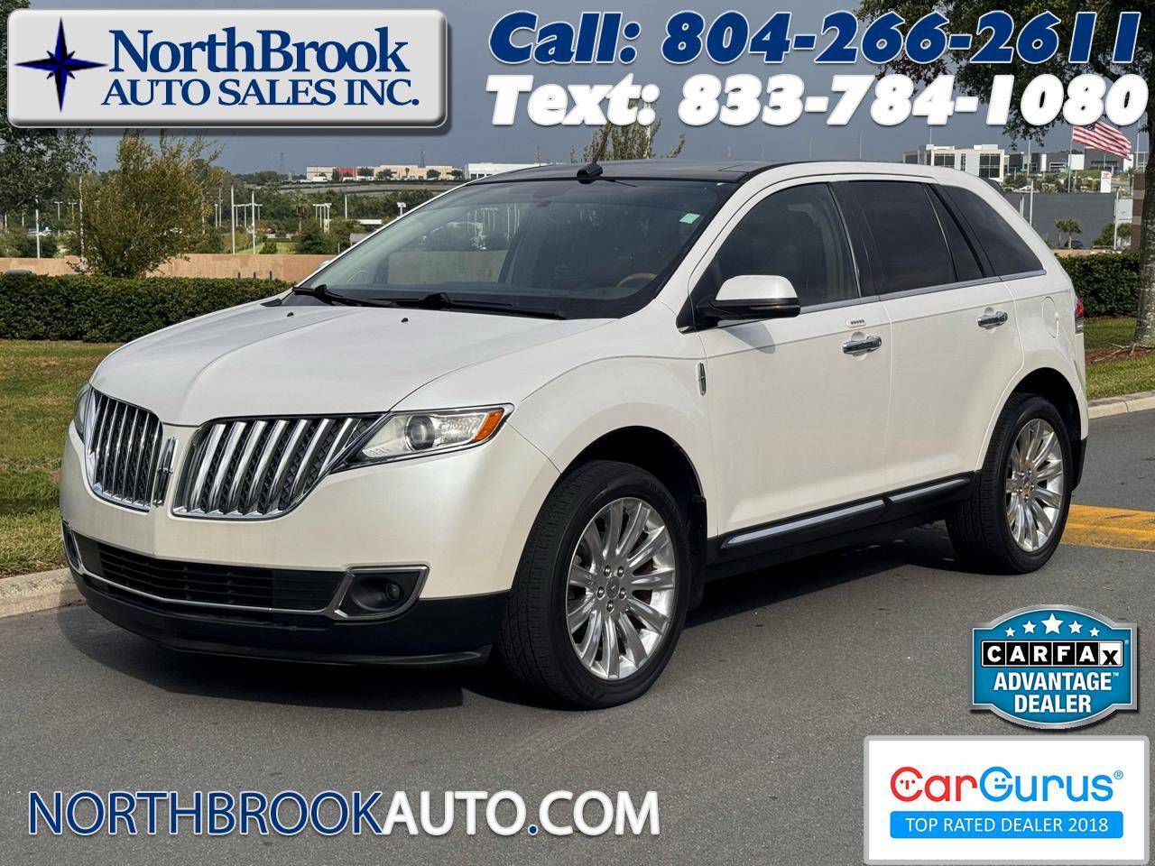 2013 Lincoln MKX FWD — SUV — 57,829 mi — Glen Allen, VA