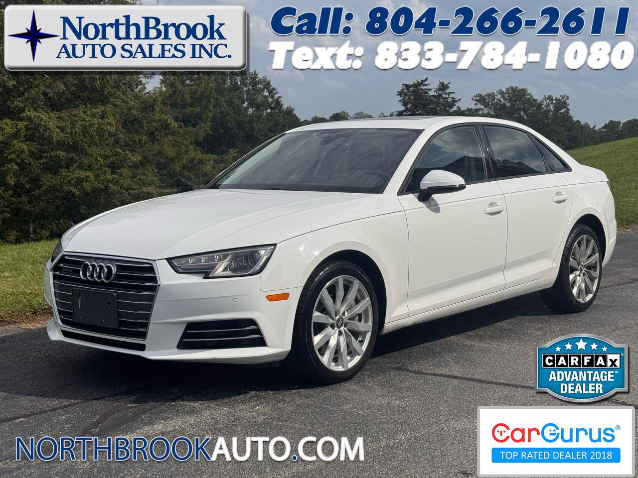2017 Audi A4 Premium — Sedan — 109,756 mi — Glen Allen, VA