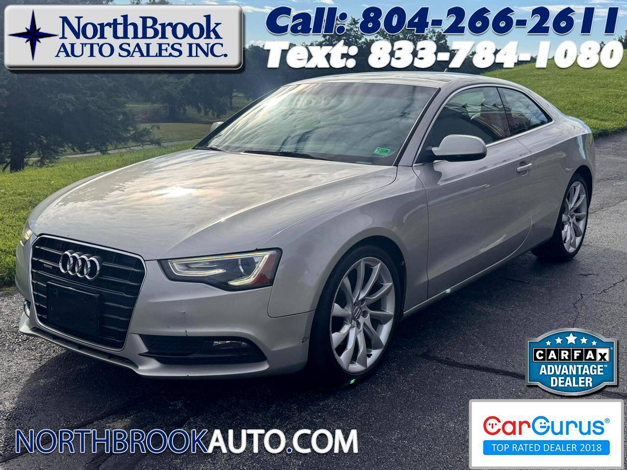 2013 Audi A5 Premium Plus — Coupe — 95,749 mi — Glen Allen, VA
