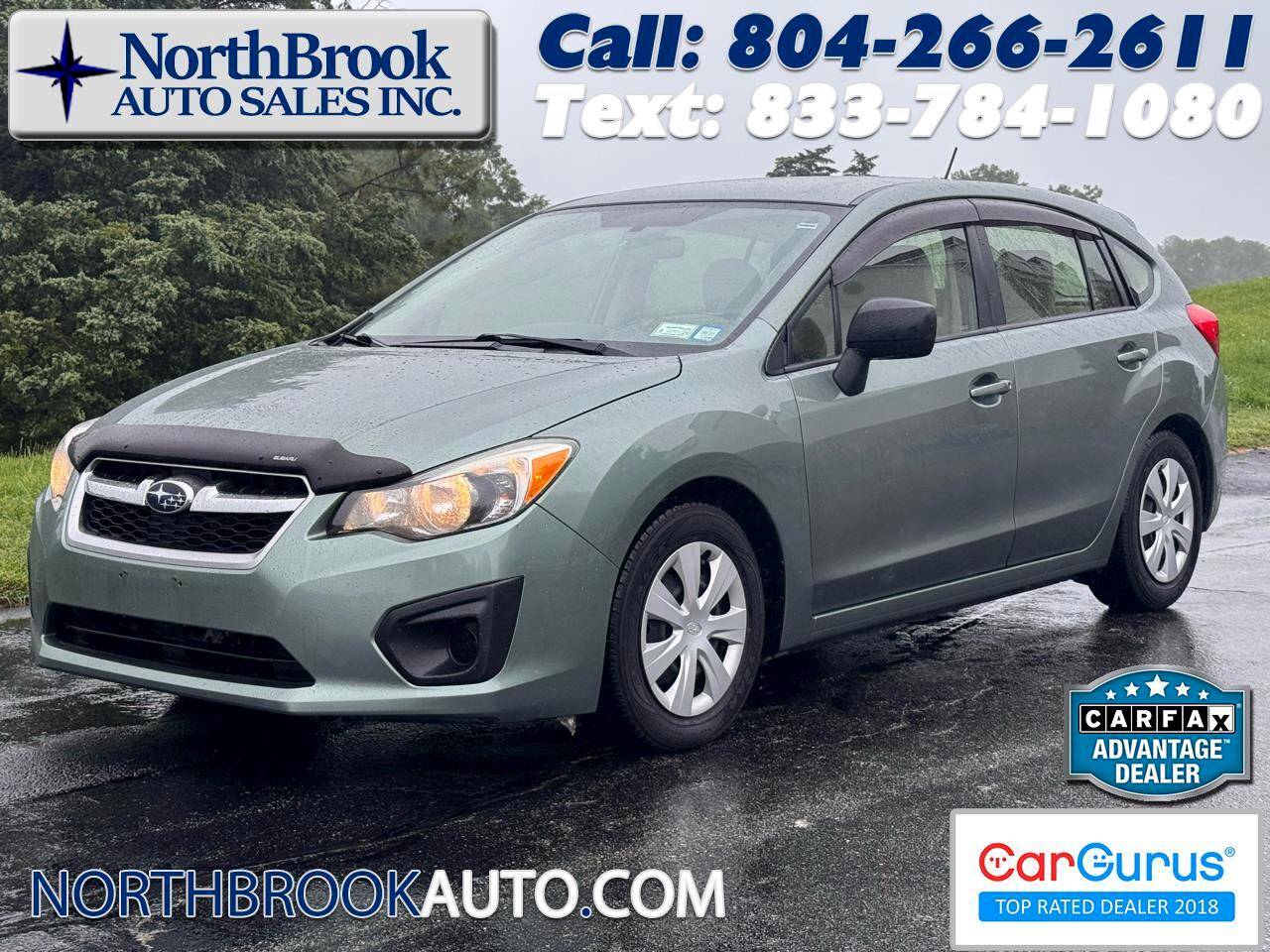 2014 Subaru Impreza 2.0i — Wagon — 107,712 mi — Glen Allen, VA