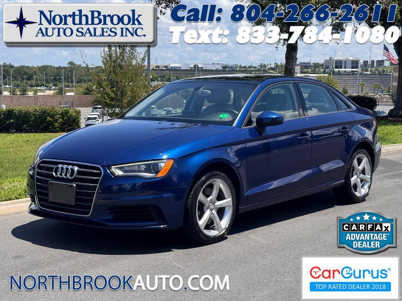 2015 Audi A3 Premium — Sedan — 65,461 mi — Glen Allen, VA