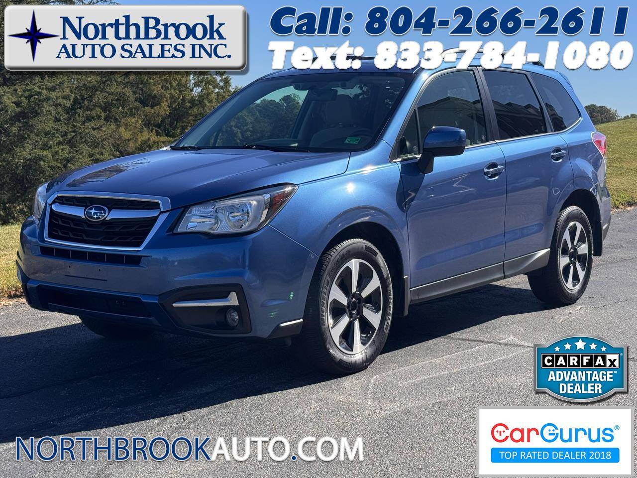 2017 Subaru Forester 2.5i Premium — SUV — 120,312 mi — Glen Allen, VA
