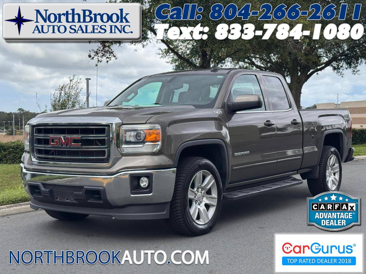 2015 GMC Sierra 1500 SLE — Pickup Truck — 85,853 mi — Glen Allen, VA