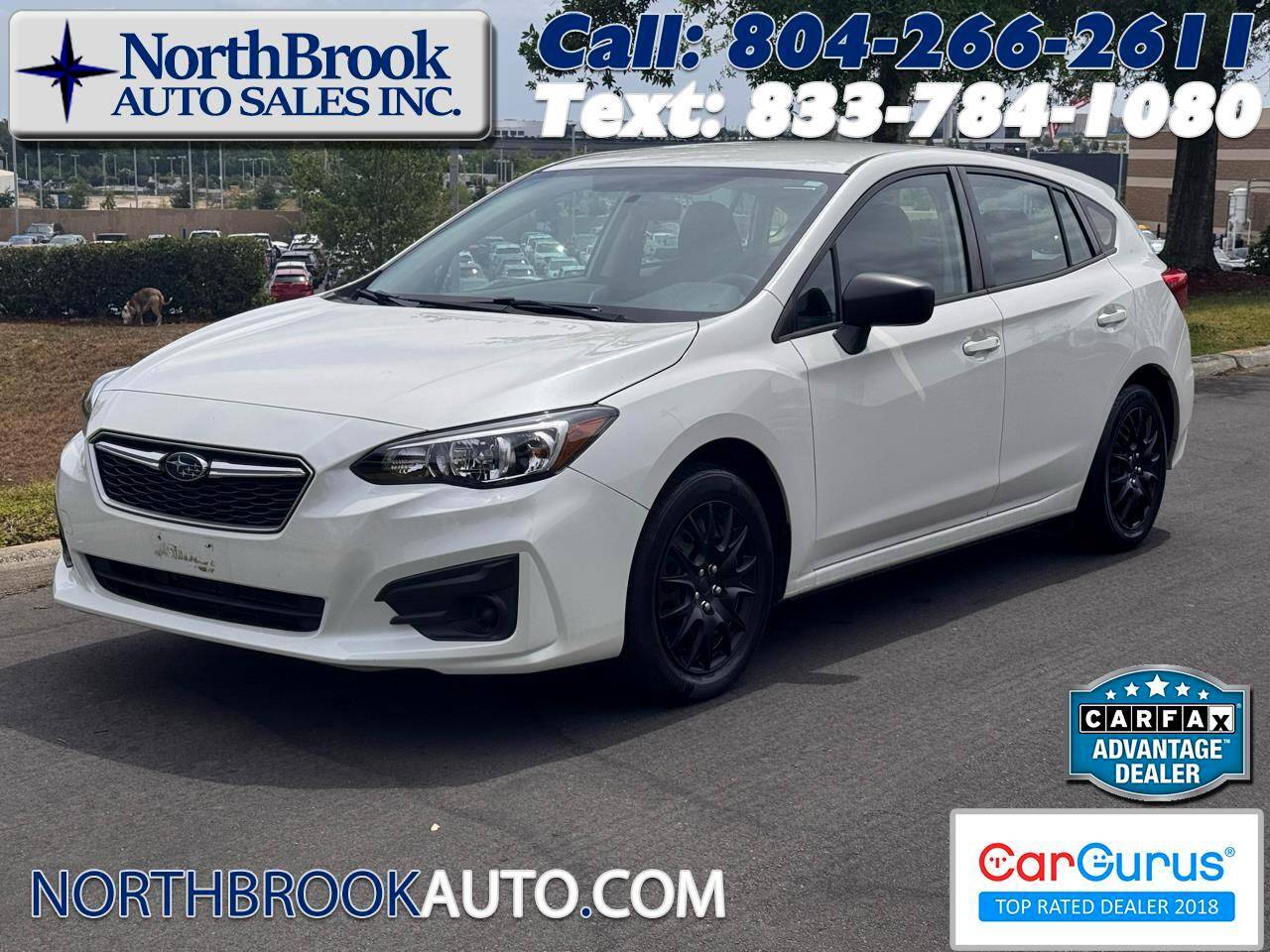 2017 Subaru Impreza 2.0i — Hatchback — 43,396 mi — Glen Allen, VA